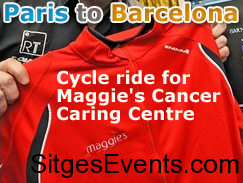 Paris to Barcelona cycle ride for Maggie's Cancer Caring Centre