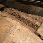 Roman Gutters Drainage :Roman Ruins of Barcino the original Barcelona