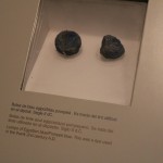 Lumps of Egyptian Blue/Pompeii Blue Dye, used in tanks during 2nd Century A.D.  :Roman Ruins of Barcino the original Barcelona