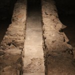 Roman Gutters Drainage :Roman Ruins of Barcino the original Barcelona