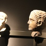 Roman  Bust :Roman Ruins of Barcino the original Barcelona